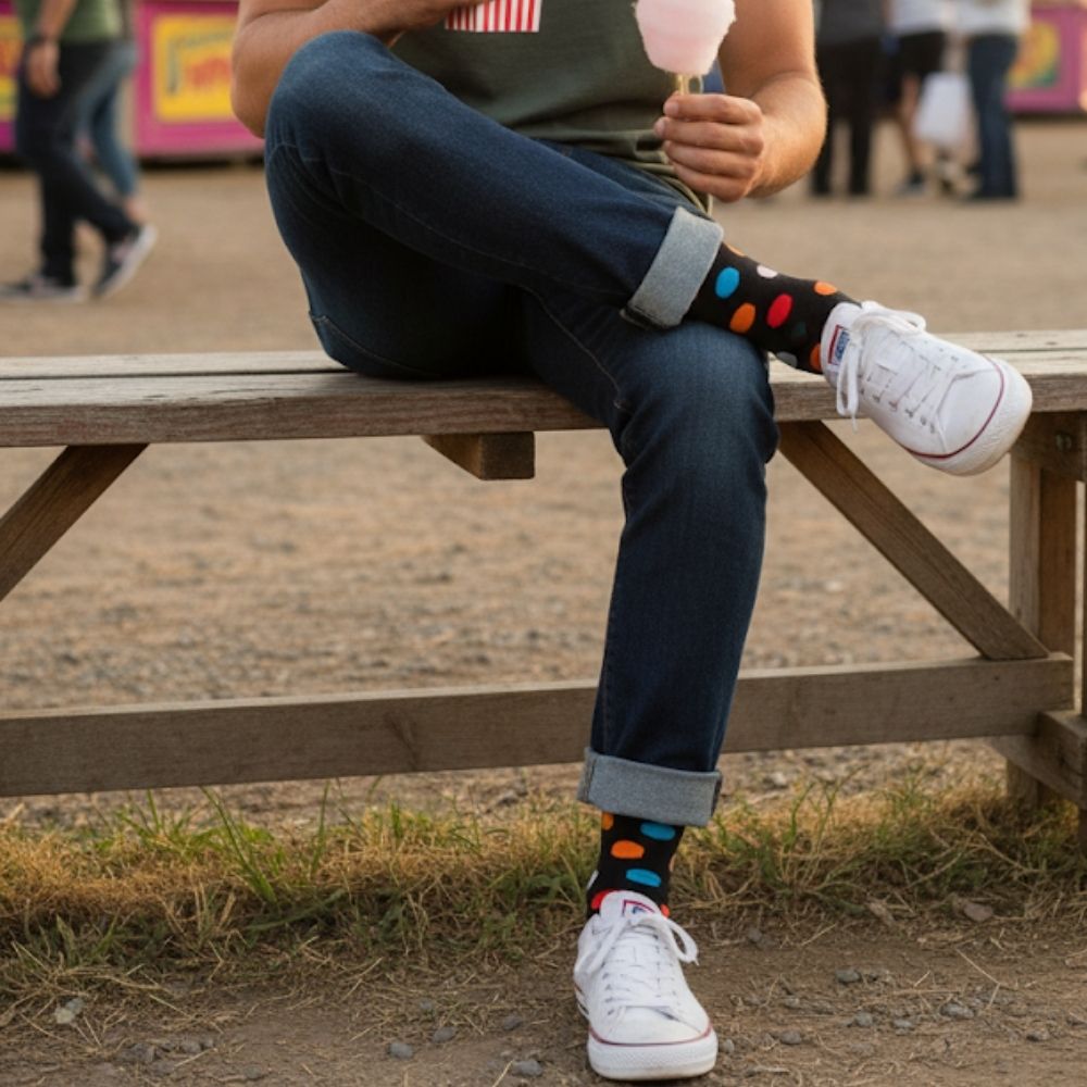 Superior Comfort 5-Pack: The Best Organic Cotton Mid-Calf Socks - Pinehurst