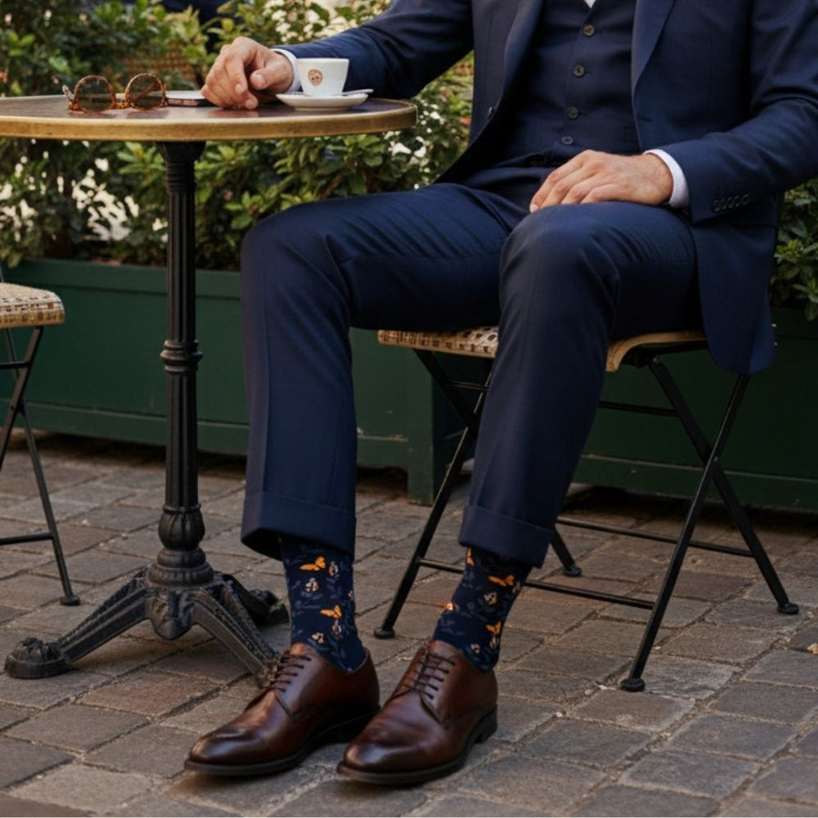 Men's Mid-Calf Dress Socks 3-Pack - Tokyo — organic cotton socks by Love Sock Company