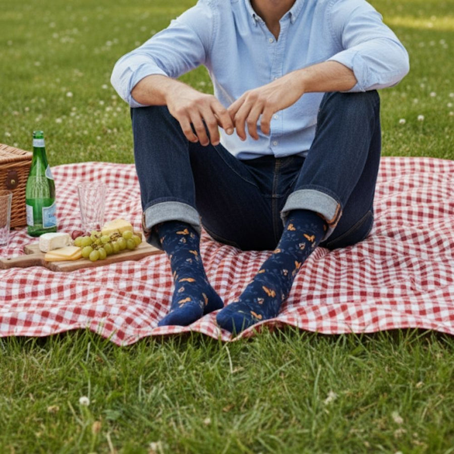 Men's Mid-Calf Dress Socks 3-Pack - Tokyo — organic cotton socks by Love Sock Company