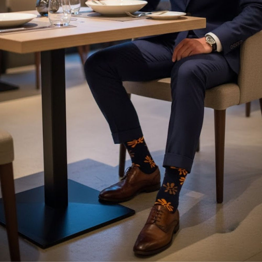 Men's Mid-Calf Dress Socks 3-Pack - Tokyo — organic cotton socks by Love Sock Company