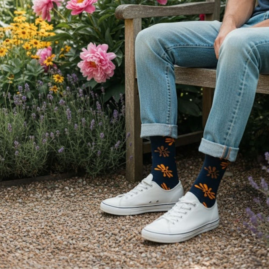 Men's Mid-Calf Dress Socks 3-Pack - Tokyo — organic cotton socks by Love Sock Company
