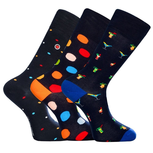 The Best Luxury Sock Gift Set for Men: Organic Cotton 3-Pack - Happy Hour