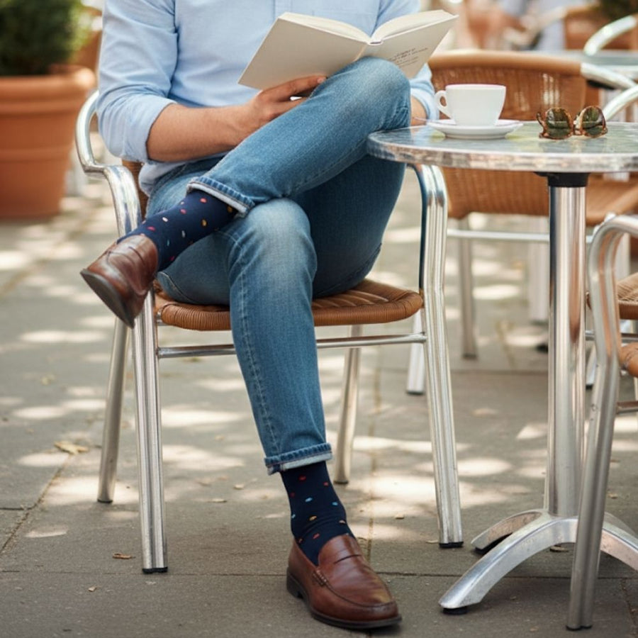 Men's Happy Hour Gift Set 3-Pack — organic cotton socks by Love Sock Company