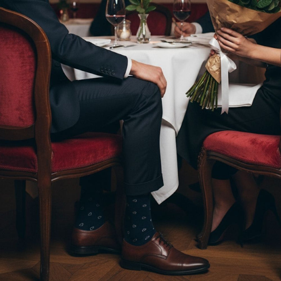 Men's Mid-Calf Dress Socks 3-Pack - Shark Tank — organic cotton socks by Love Sock Company