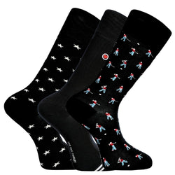 The Best Luxury Sock Gift Set for Men: Organic Cotton 3-Pack - Golfer Gift