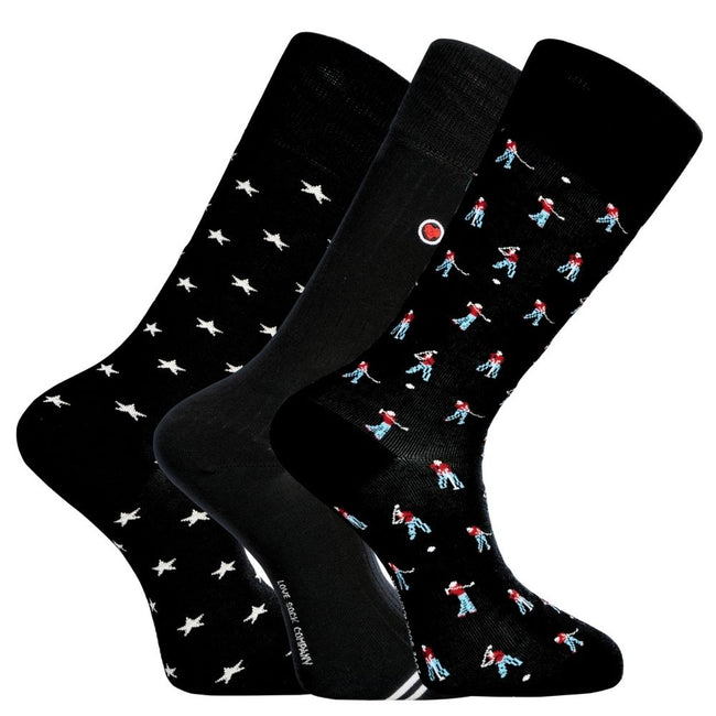 The Best Luxury Sock Gift Set for Men: Organic Cotton 3-Pack - Golfer Gift