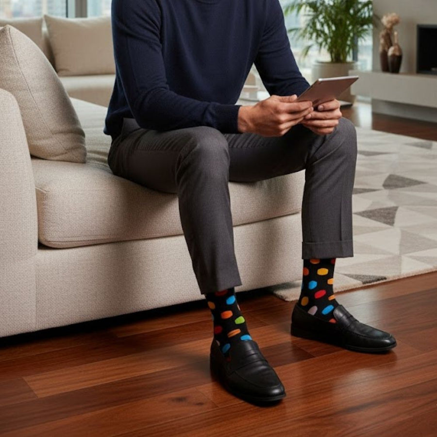 Men's Dress Socks - Wedding Gift — organic cotton socks by Love Sock Company