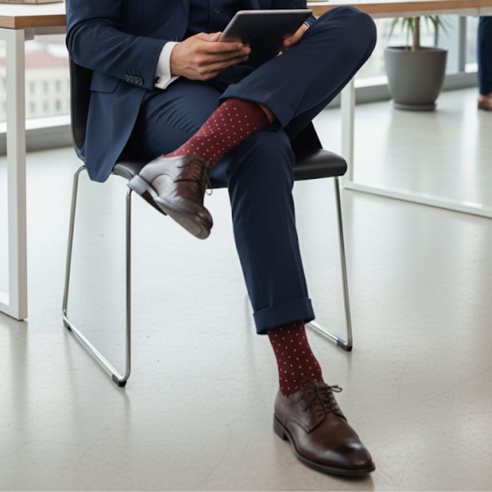 The Non-Binding 3-Pack: Premium Men's Mid-Calf Dress Socks - Classic