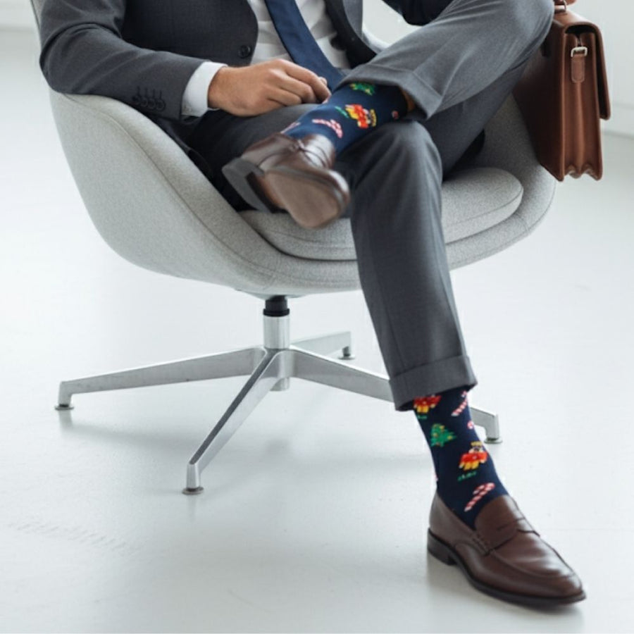 Men's Sock Gift - Ornament Tree — organic cotton socks by Love Sock Company