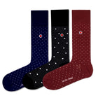The Non-Binding 3-Pack: Premium Men's Mid-Calf Dress Socks - Classic