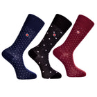 The Non-Binding 3-Pack: Premium Men's Mid-Calf Dress Socks - Classic