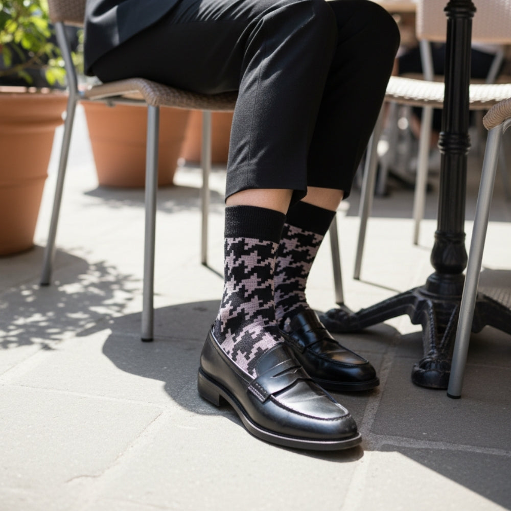 Superior Office Work Socks - Durable Organic Cotton with Arch Support