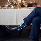 Mirrors Dress Socks - Blue