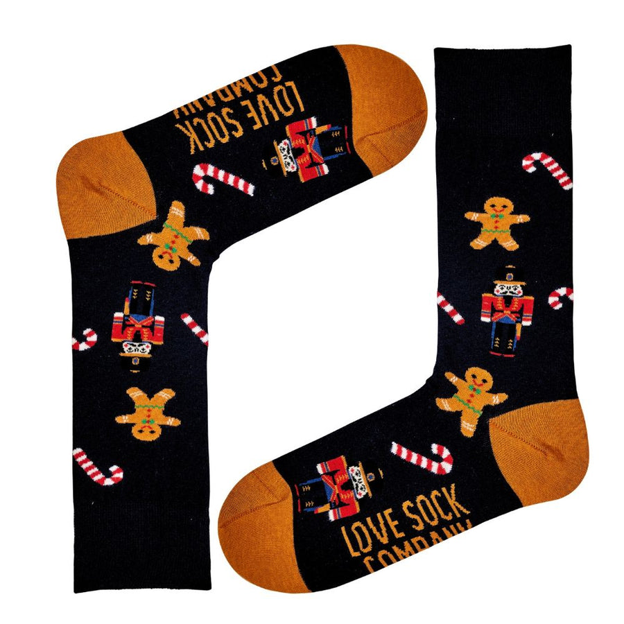 Christmas Nutcracker crew socks - LOVE SOCK COMPANY