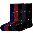 Superior Comfort 5-Pack: The Best Organic Cotton Mid-Calf Socks - Office Socks