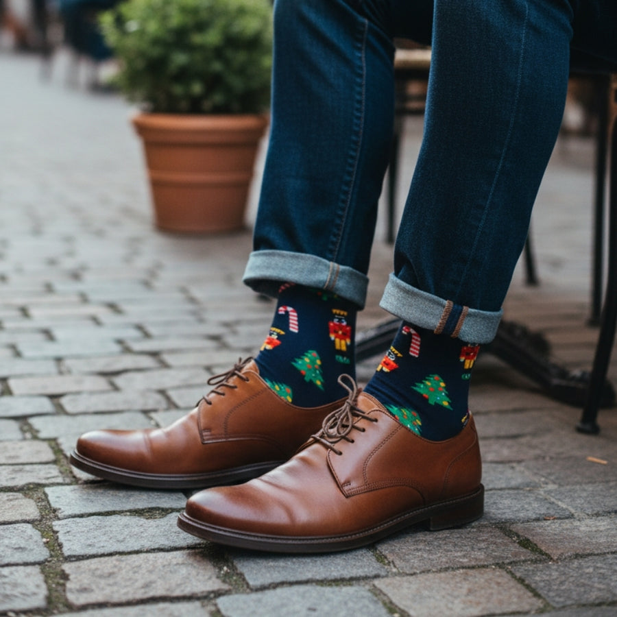 Men's Sock Gift - Ornament Tree — organic cotton socks by Love Sock Company