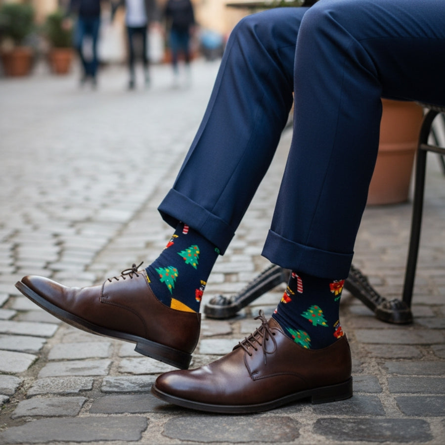 Men's Sock Gift - Ornament Tree — organic cotton socks by Love Sock Company