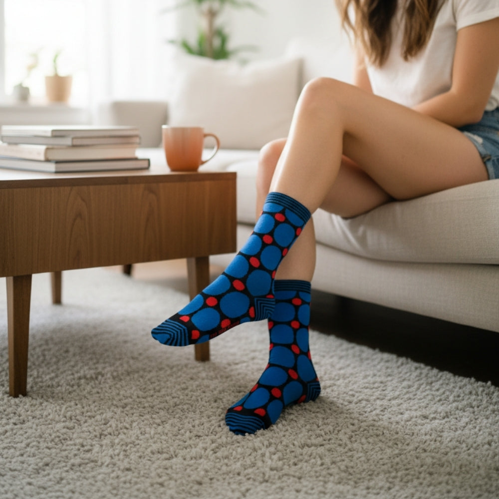 Quarter Length Organic Cotton Sock - Seamless & Moisture-Wicking