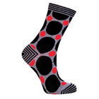 Women's Fun Polka Dots Socks - Quarter Ankle Socks - 3 Pack