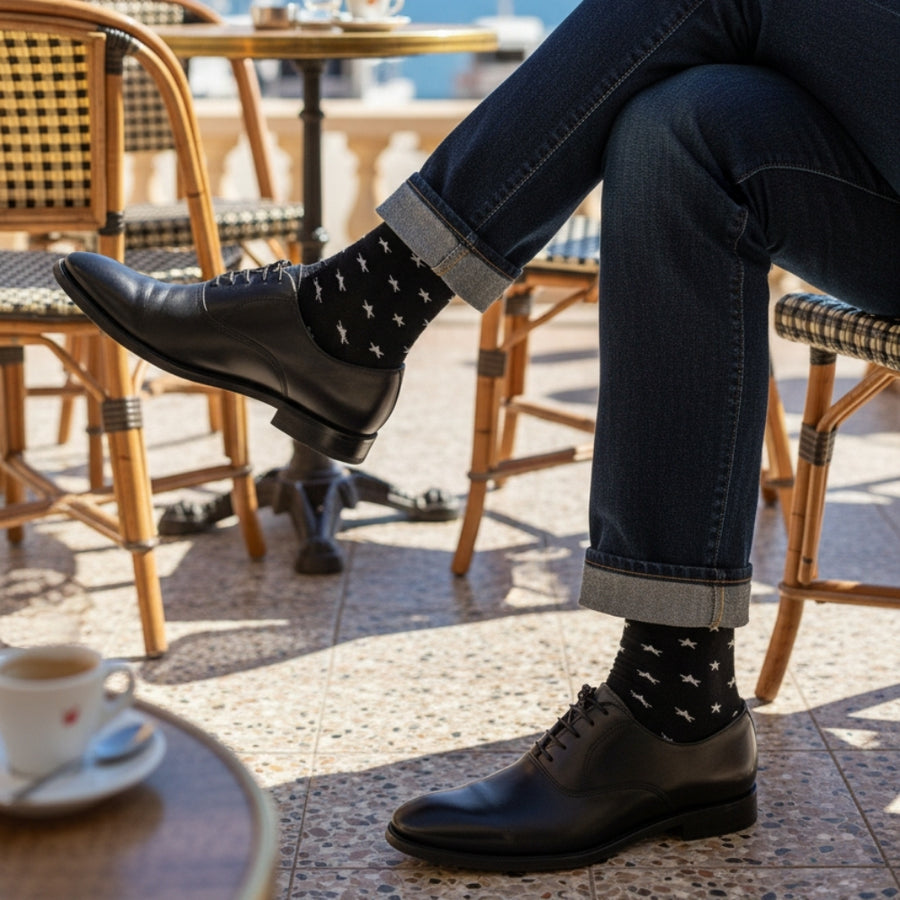 Men's Mid-Calf Dress Socks 5-Pack - Pinehurst — organic cotton socks by Love Sock Company