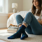 Seamless Novelty Women's Crew Socks 3-Pack - Premium Organic Cotton