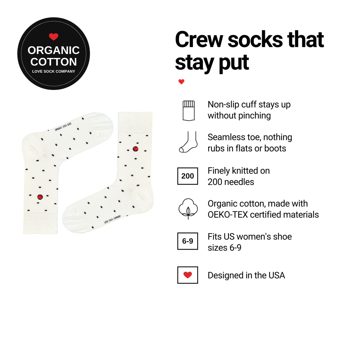 Mini Polka White women&