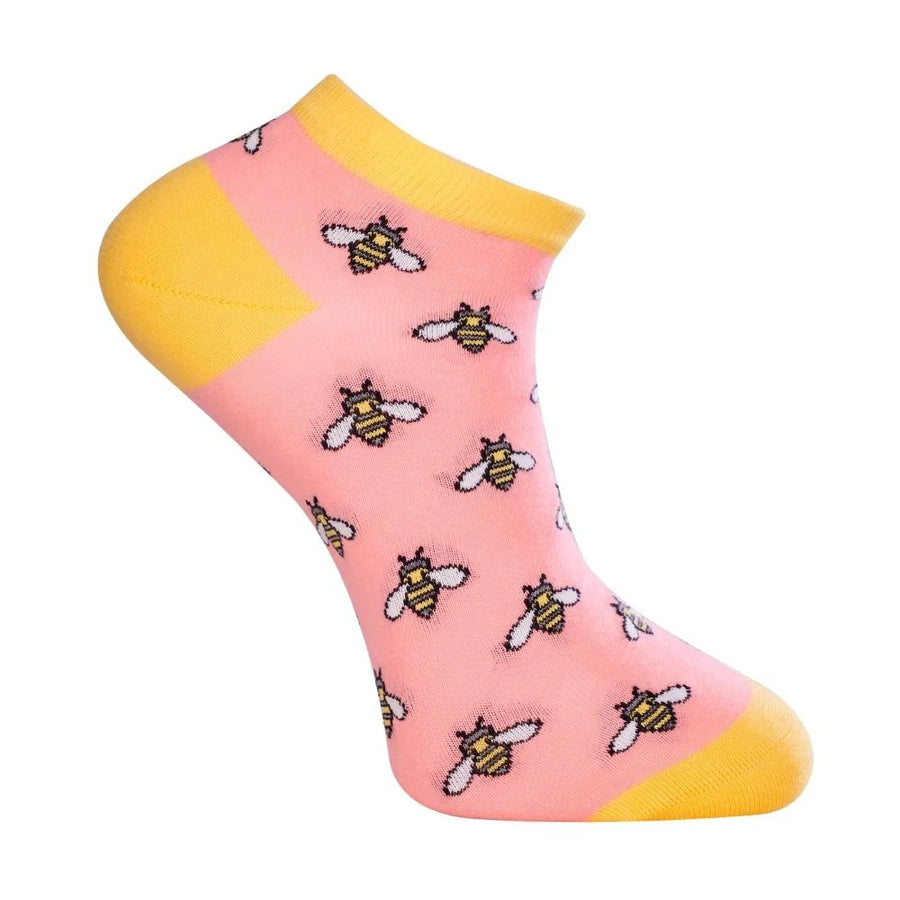 Bee Ankle Socks (Unisex) - LOVE SOCK COMPANY