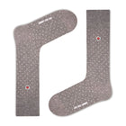 Biz Dots Men's Polka Dot Premium Dress Socks Grey Love Sock Company  (M) - LOVE SOCK COMPANY