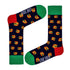 Love Sock Company Burger Novelty Crew Socks (Unisex) - LOVE SOCK COMPANY