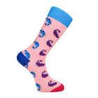 Men’s Colorful Fun Patterned Crew Socks Gift Pack