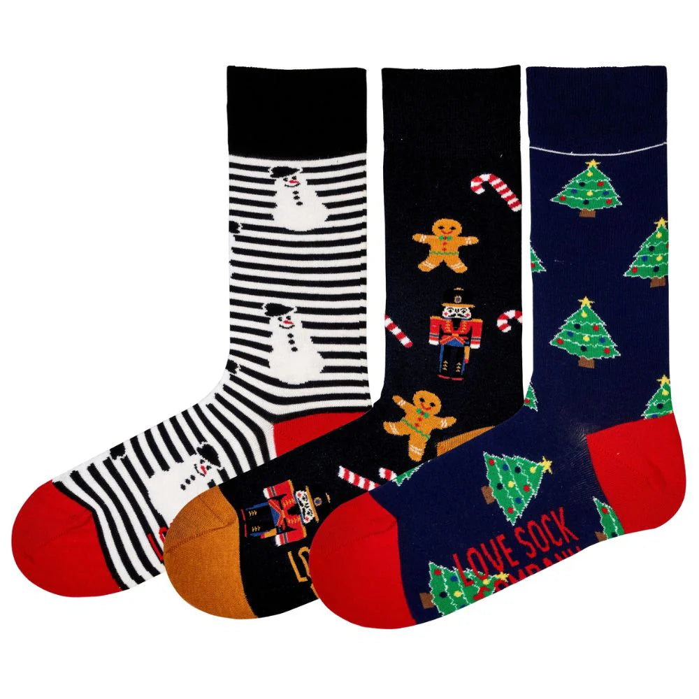 Christmas Socks Gift Bundle - LOVE SOCK COMPANY