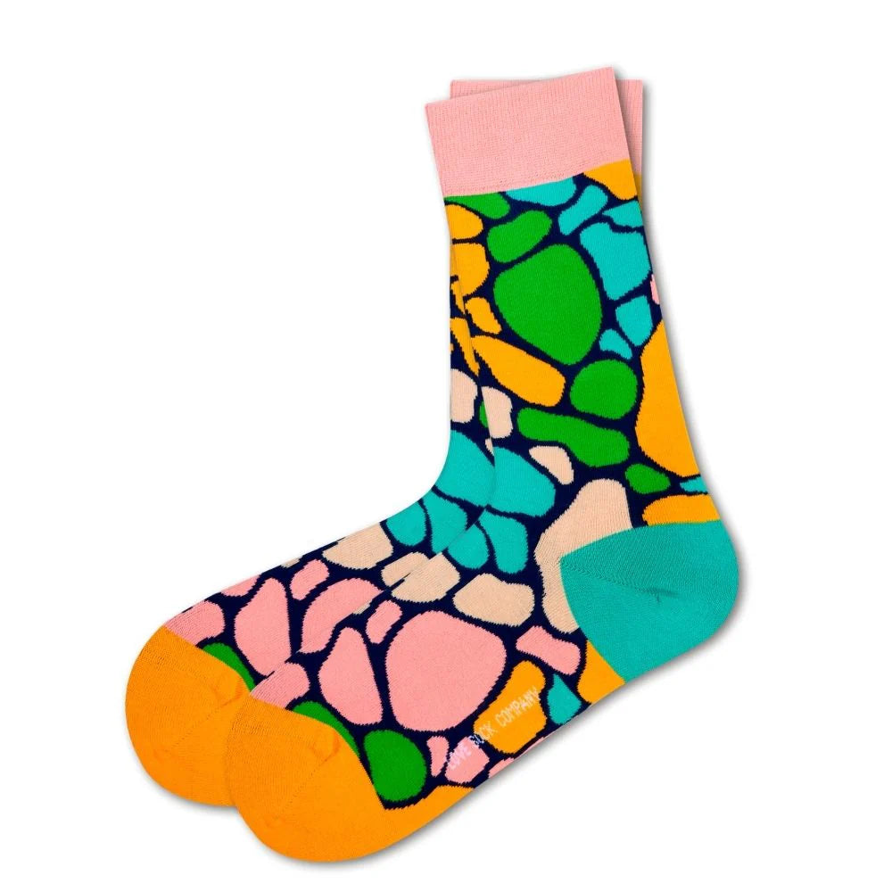 Giraffe Colorful Novelty Crew Socks (Unisex) - LOVE SOCK COMPANY