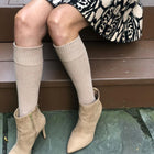 Latte Boot Socks (W) - LOVE SOCK COMPANY