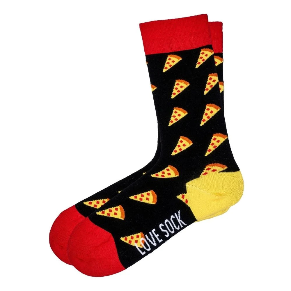 Love Sock Company Colorful Funky Fun Patterned Women's Novelty Crew Socks Hot Junk Food Gift Box - LOVE SOCK COMPANY