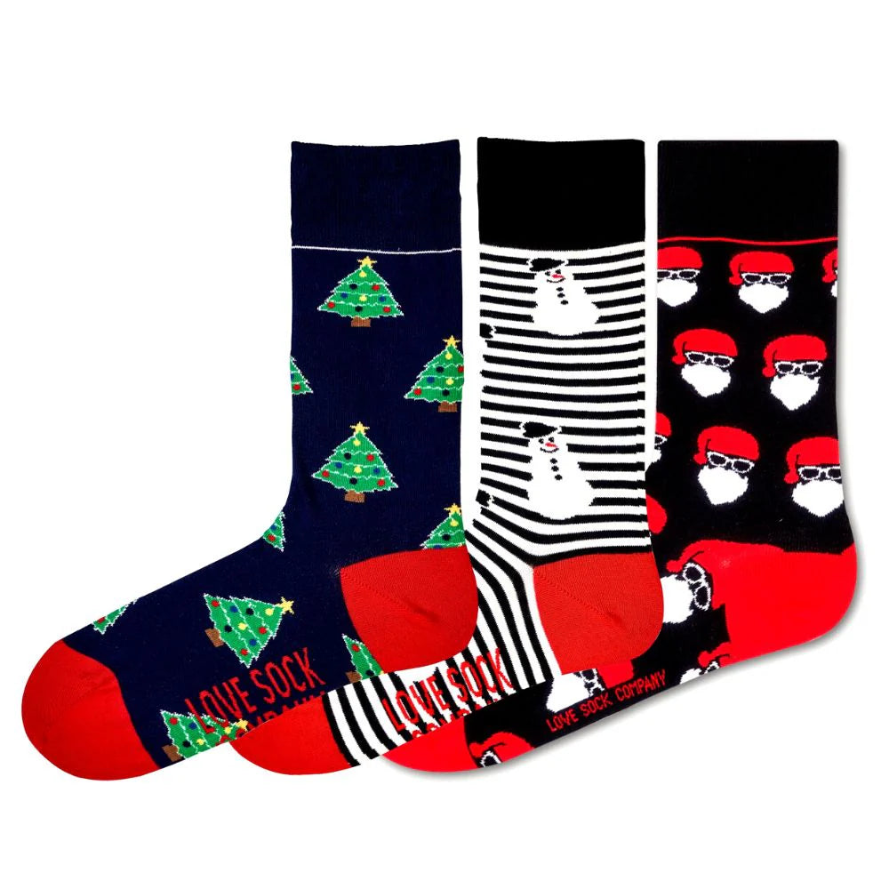 Love Sock Company Fun Colorful Christmas Bundle - LOVE SOCK COMPANY