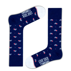 Men's Bicycle Dress Socks Love Sock Company (M) - LOVE SOCK COMPANY