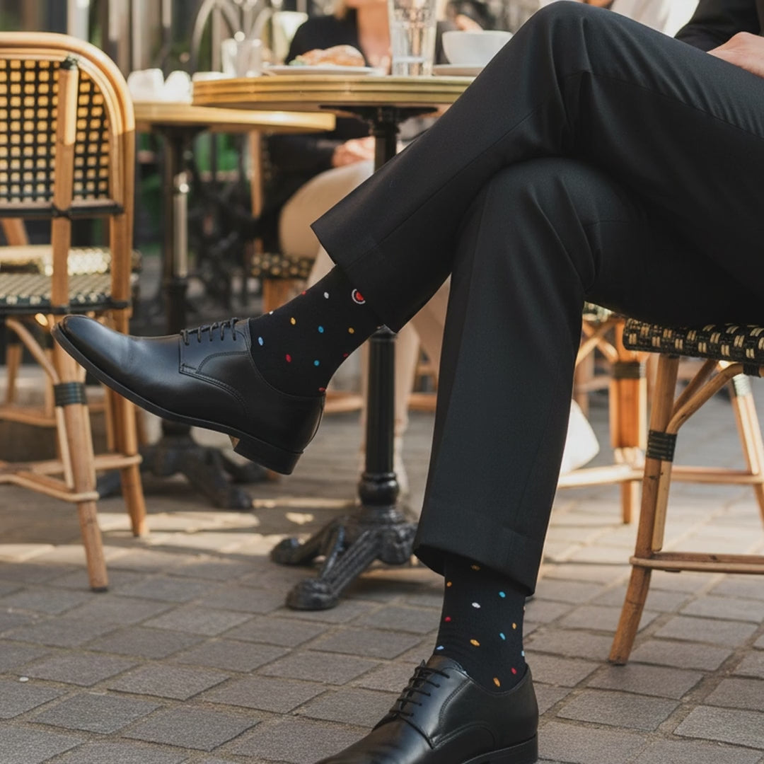 Video of Love Sock Company Men's Happy Hour gift set 3-pack