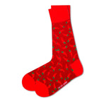 Red Hot Chili Pepper Socks Burgundy (Unisex) - LOVE SOCK COMPANY