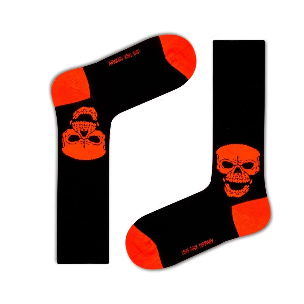 Skull Socks (M) - LOVE SOCK COMPANY