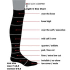 Vertical Striped Black Socks (W) - LOVE SOCK COMPANY