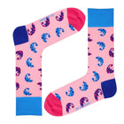 Love Sock Company Colorful Funky Patterned Men's Dress Socks Animal Novelty Love - LOVE SOCK COMPANY