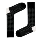 Circle Socks Black (M) - LOVE SOCK COMPANY