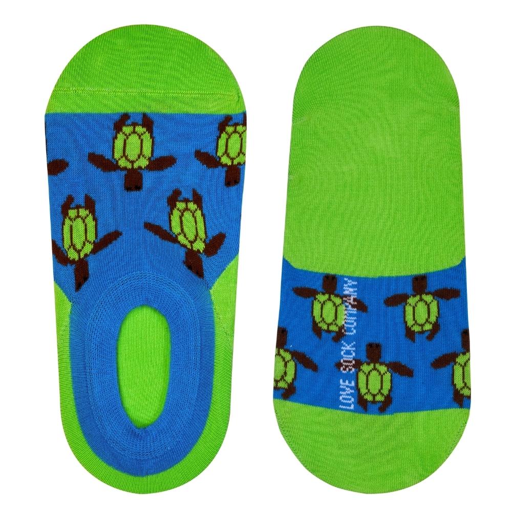 Love Sock Company 3 Pairs Colorful Funky No-Show Socks Bundle 1 (Unisex) - LOVE SOCK COMPANY