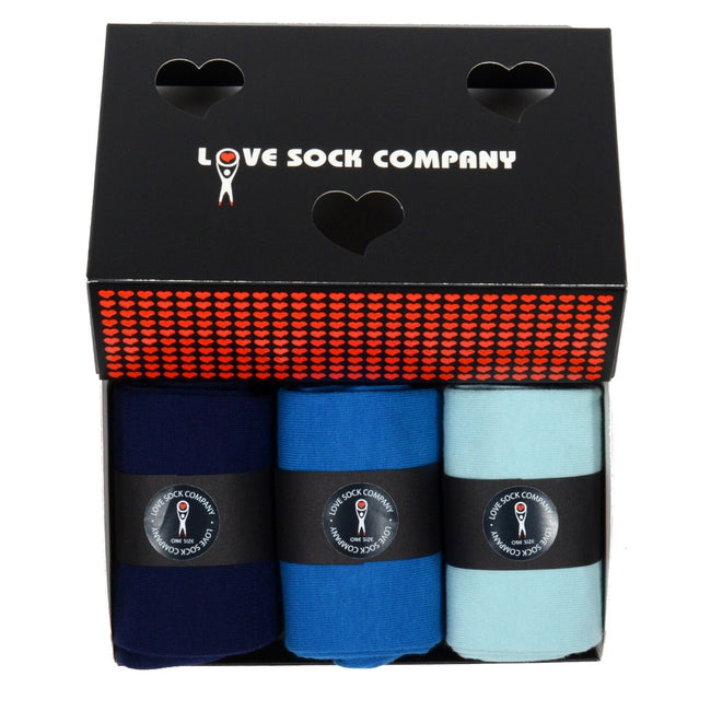 Blues Gift Box (M) - LOVE SOCK COMPANY