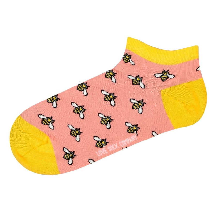 Bee Ankle Socks (Unisex) - LOVE SOCK COMPANY