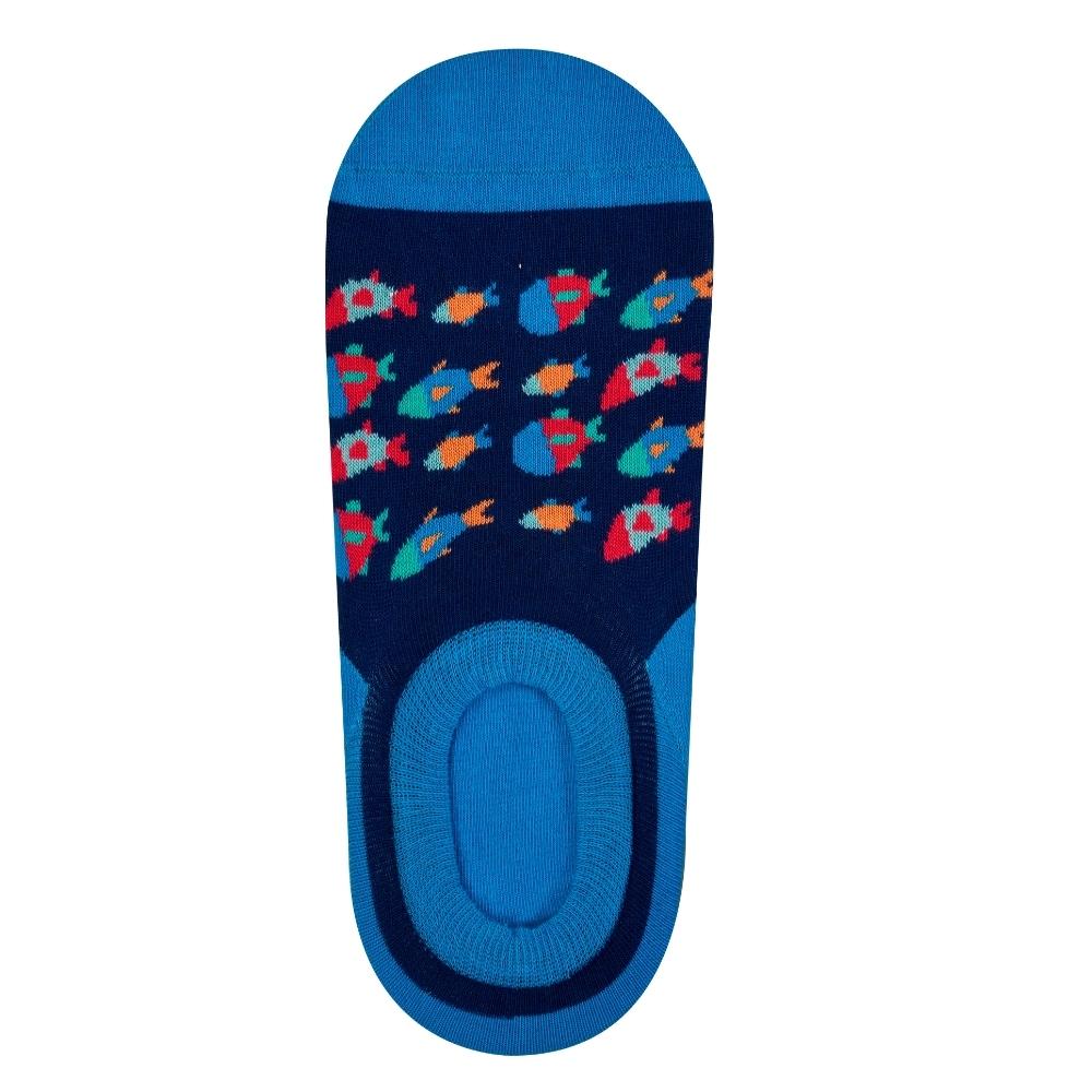 No-Show Fish Socks (Unisex) - LOVE SOCK COMPANY