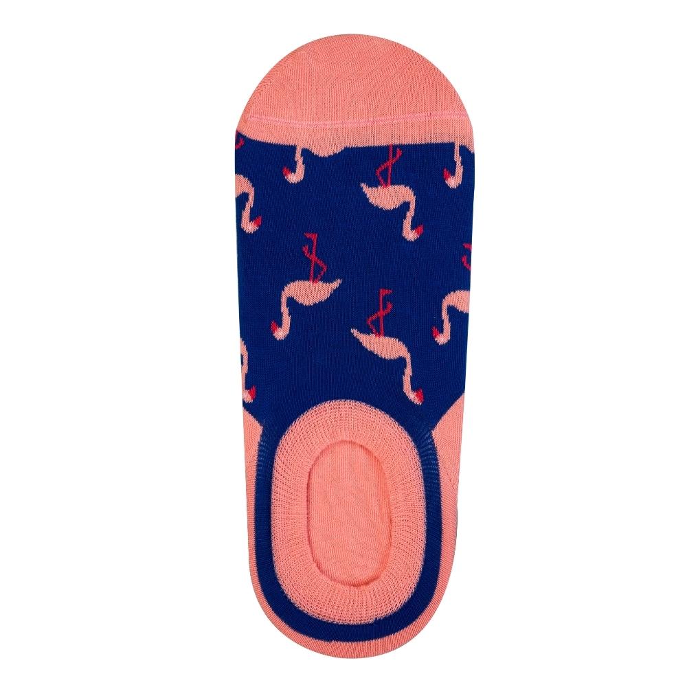 Flamingo No-Show Socks (Unisex) - LOVE SOCK COMPANY