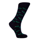 Alligator Novelty Socks Black (Unisex) - LOVE SOCK COMPANY