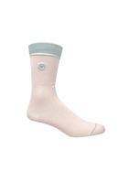 White Solid Socks (M) - LOVE SOCK COMPANY