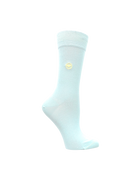 Baby Blue Solid Socks (W) - LOVE SOCK COMPANY